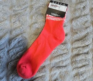 Versace Vibrant Red Casual Socks